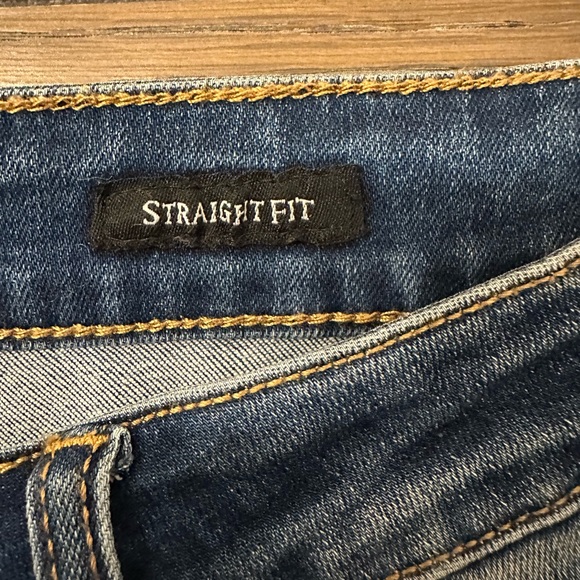 Judy Blue Dark Wash Straight Leg Jeans Size 13/31 - Picture 5 of 6